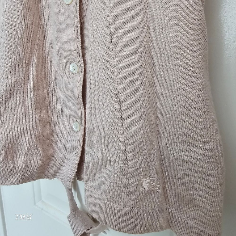 Damaged/Moth Holes Burberry Sweater - Picture 4 of 8